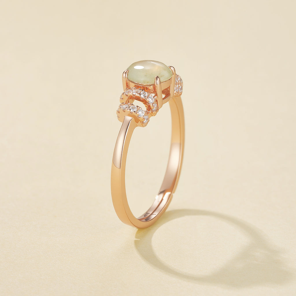 Moon's Blessing Jade Ring