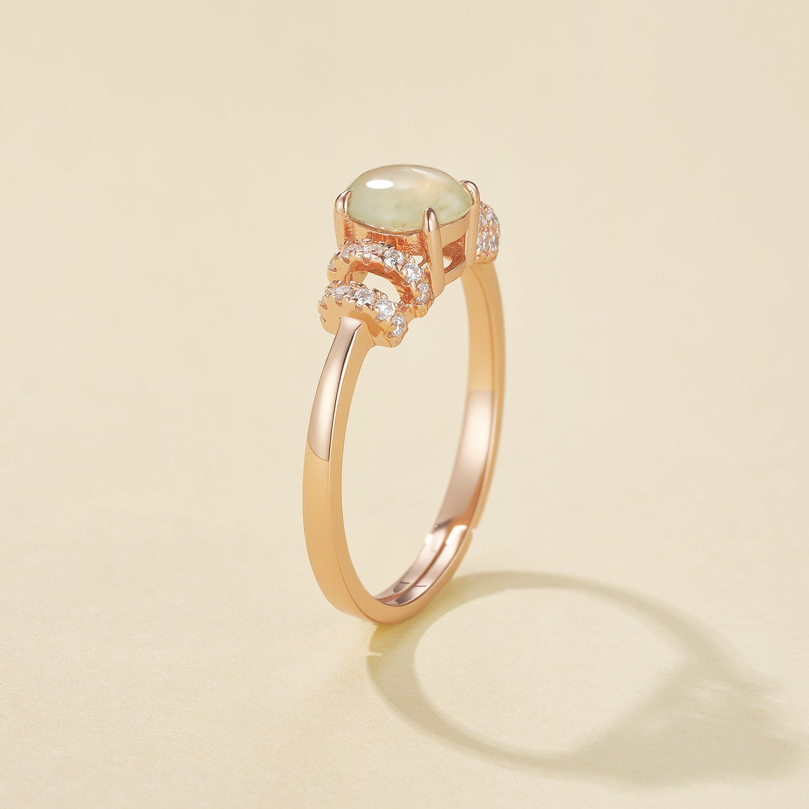 Moon's Blessing Jade Ring
