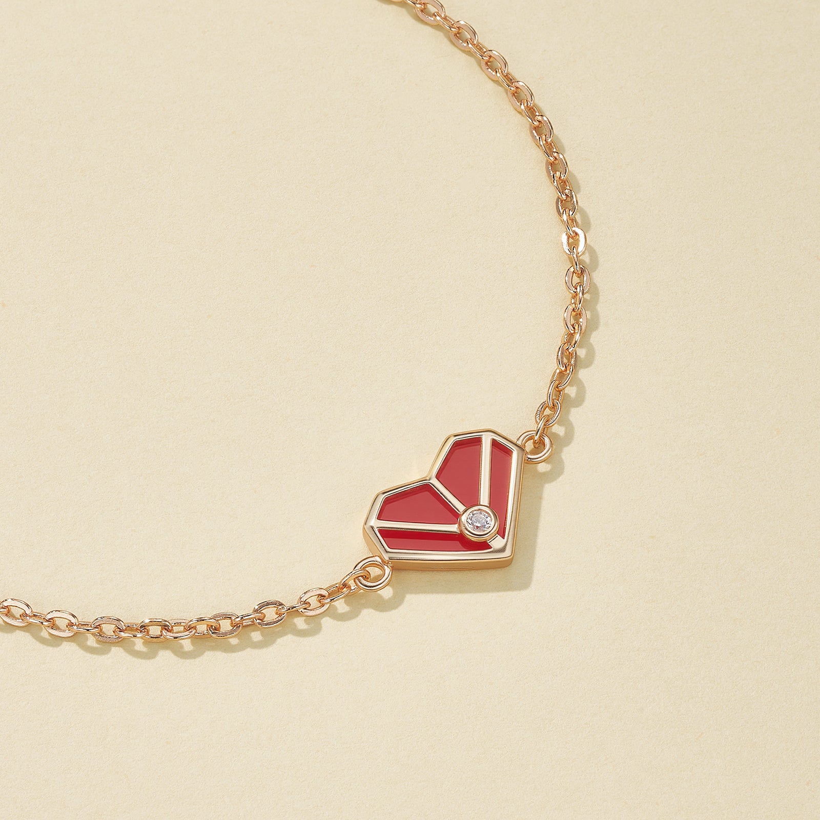 DelHeart Enamel Crystal Bracelet