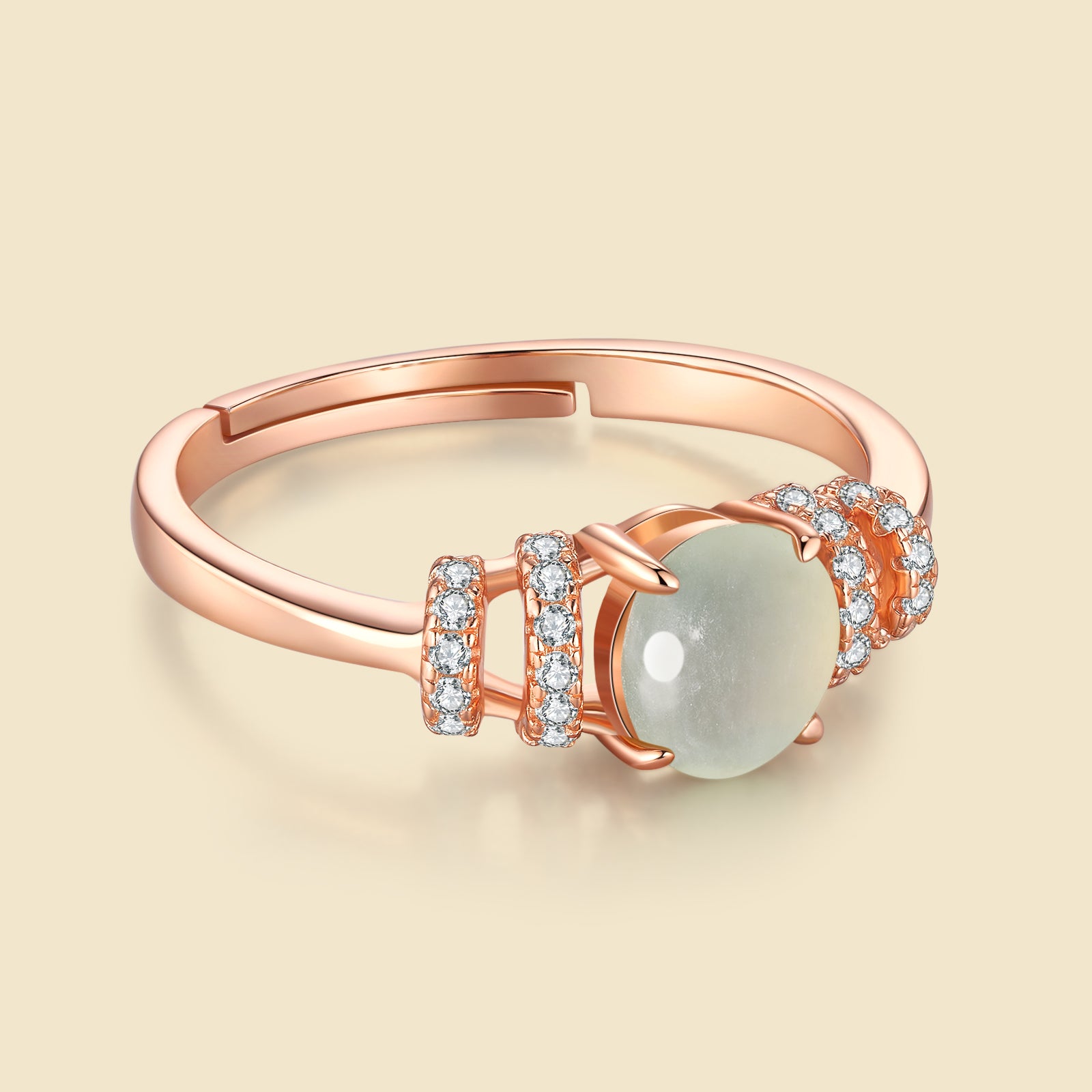 Moon's Blessing Jade Ring