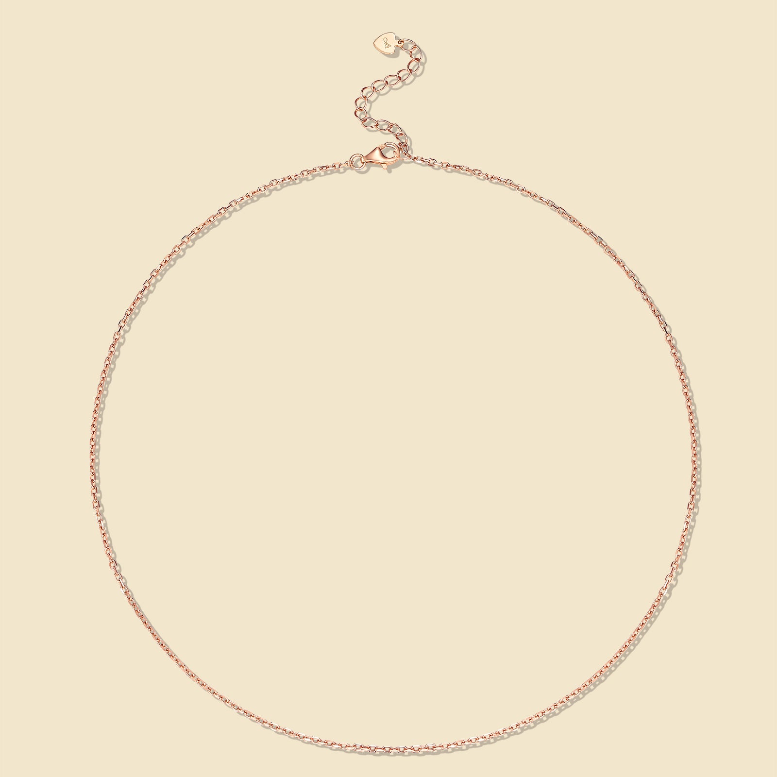 Soft Heart Chain Necklace