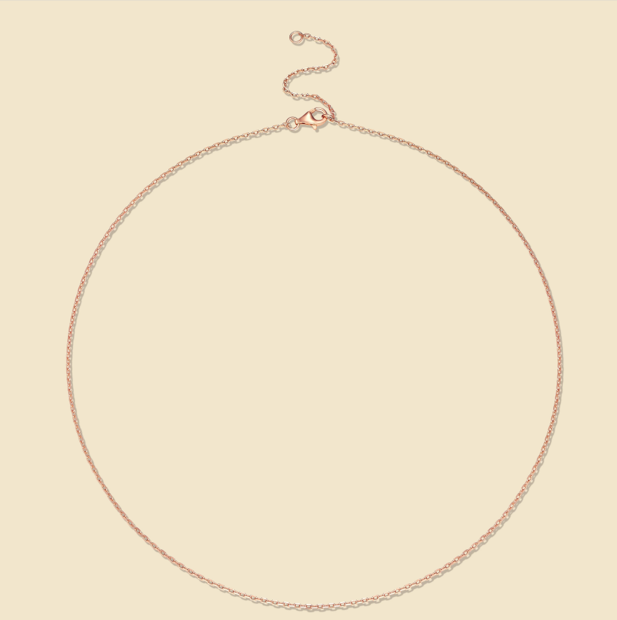 Rose Mist Chain Necklace