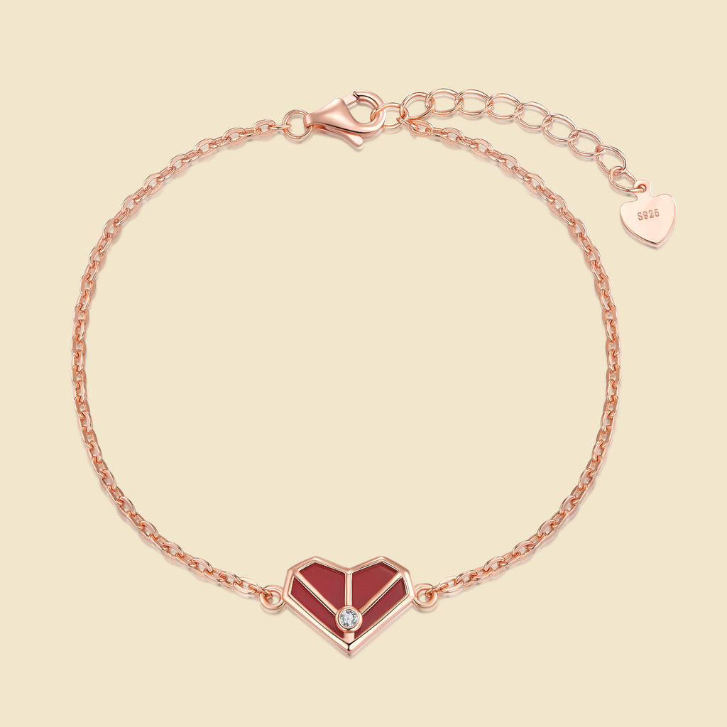 DelHeart Enamel Crystal Bracelet