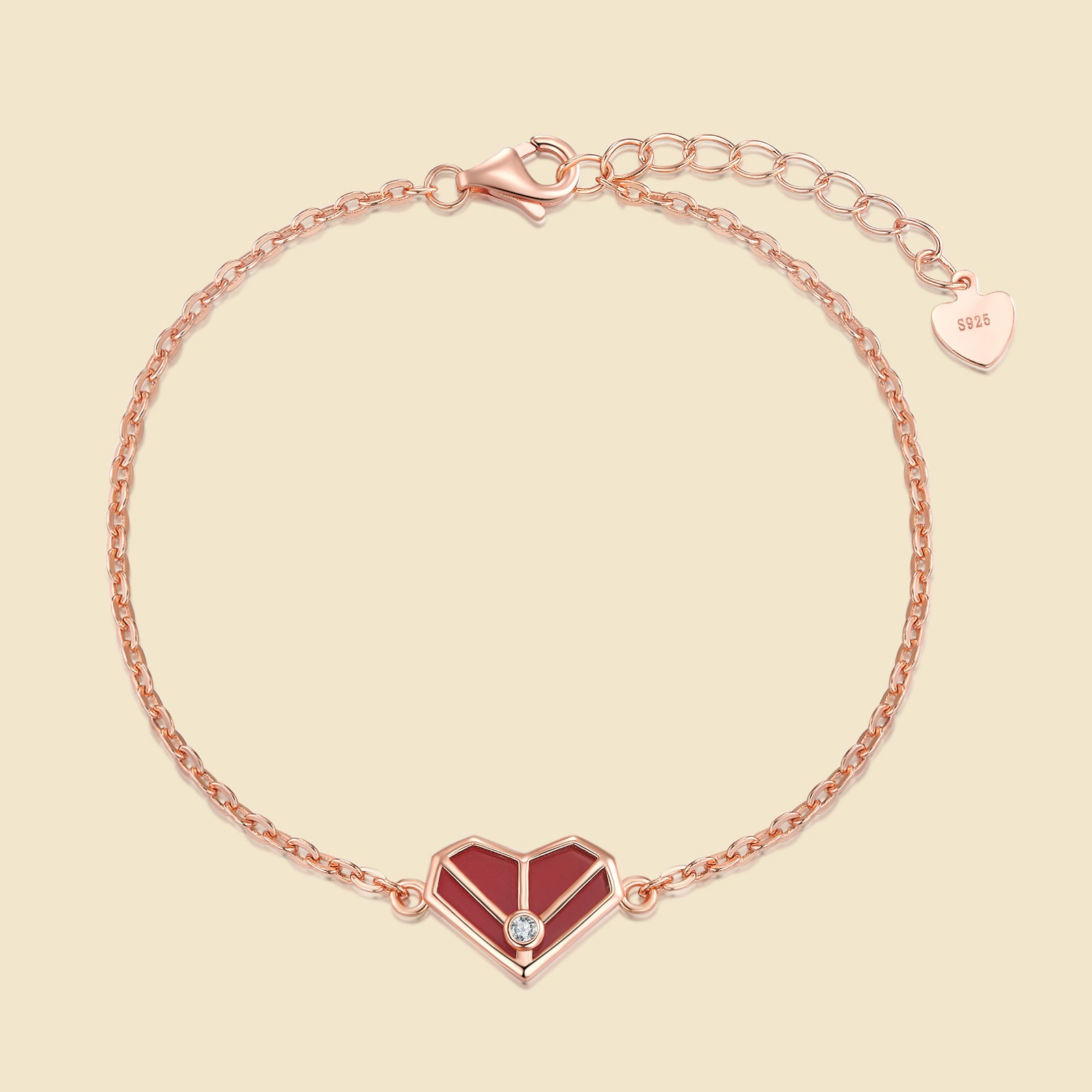DelHeart Enamel Crystal Bracelet