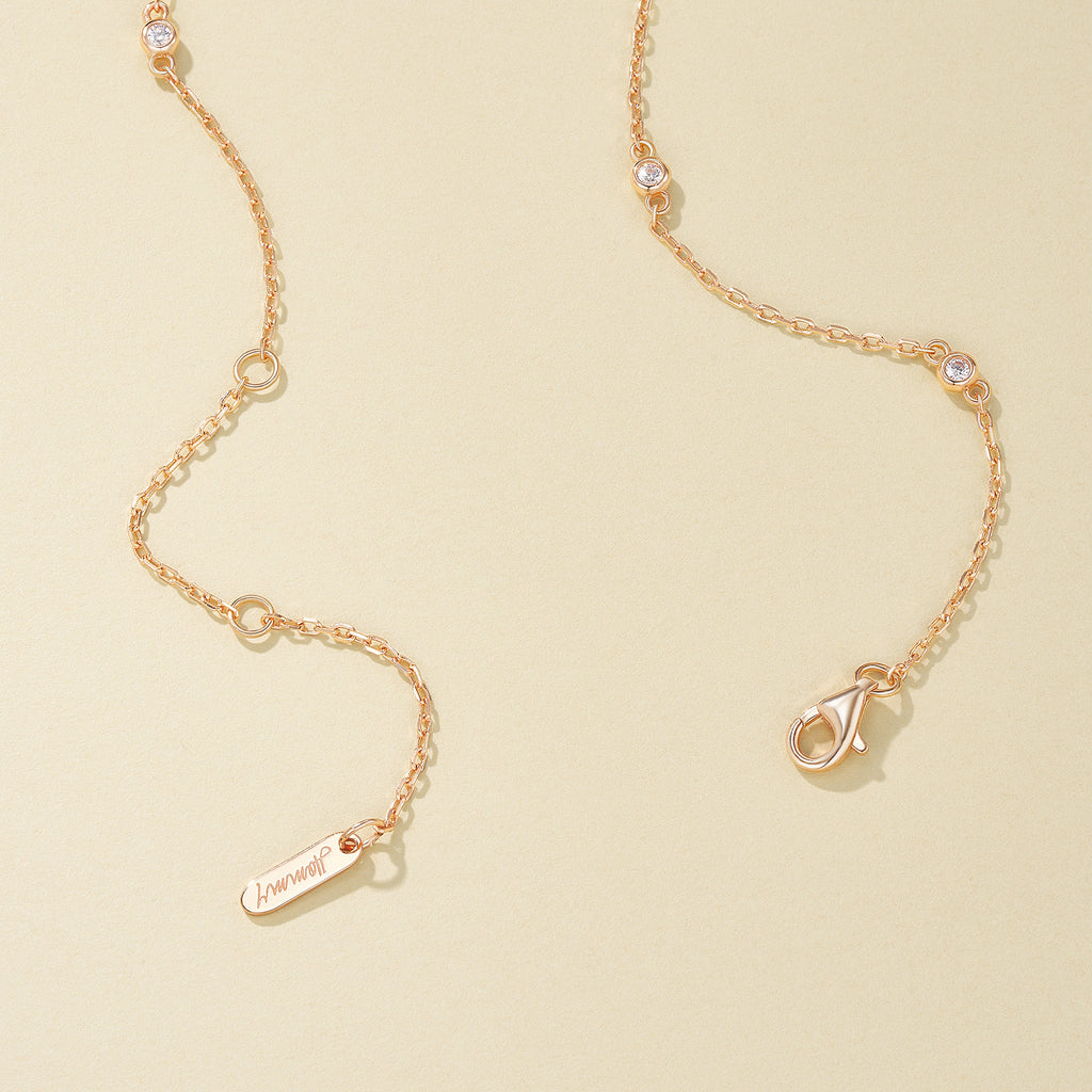 Crystal Stellar Chain Bracelet