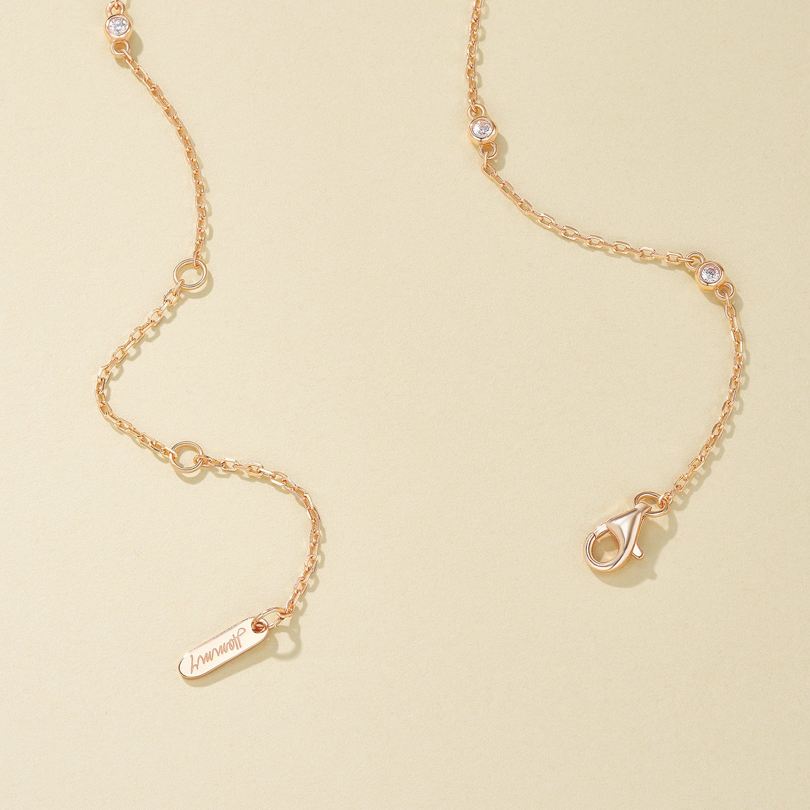 Crystal Stellar Chain Bracelet