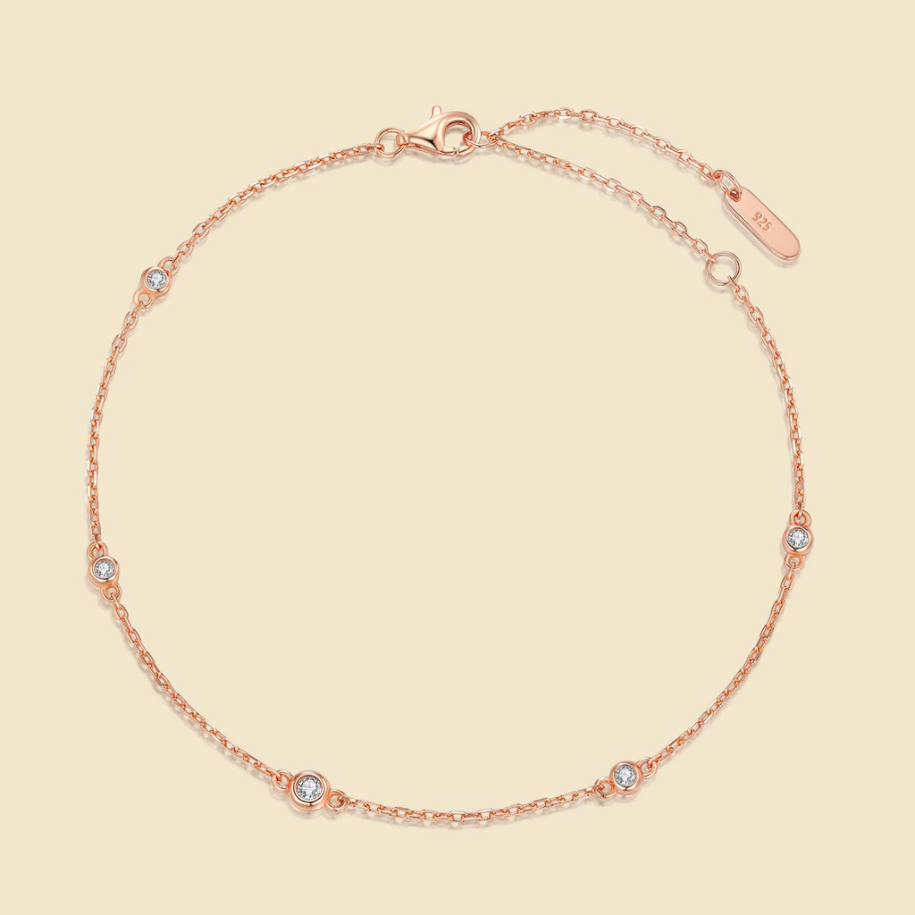 Crystal Stellar Chain Bracelet