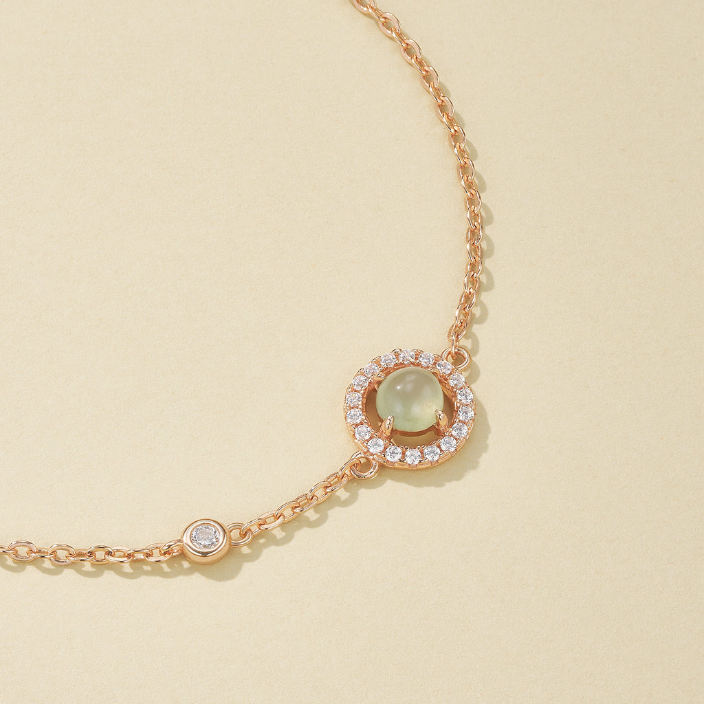 Lunar Jade Crystal Bracelet