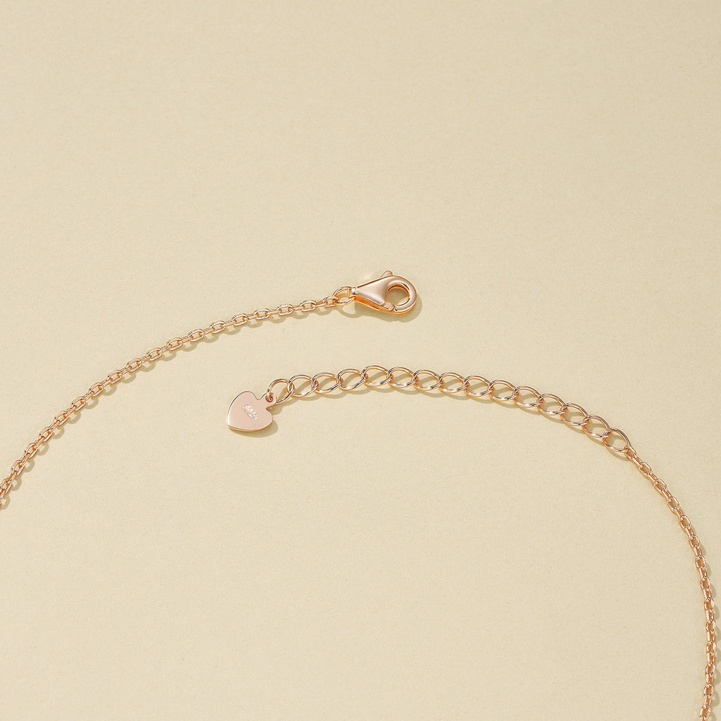 DelHeart Enamel Crystal Necklace