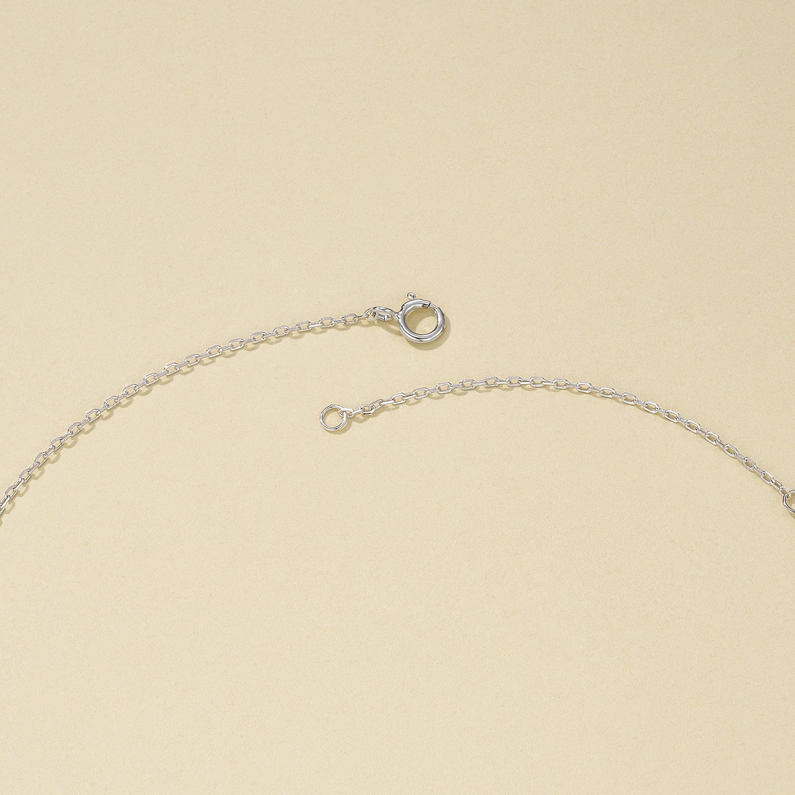 Key of the Moon Garnet Chain Necklace