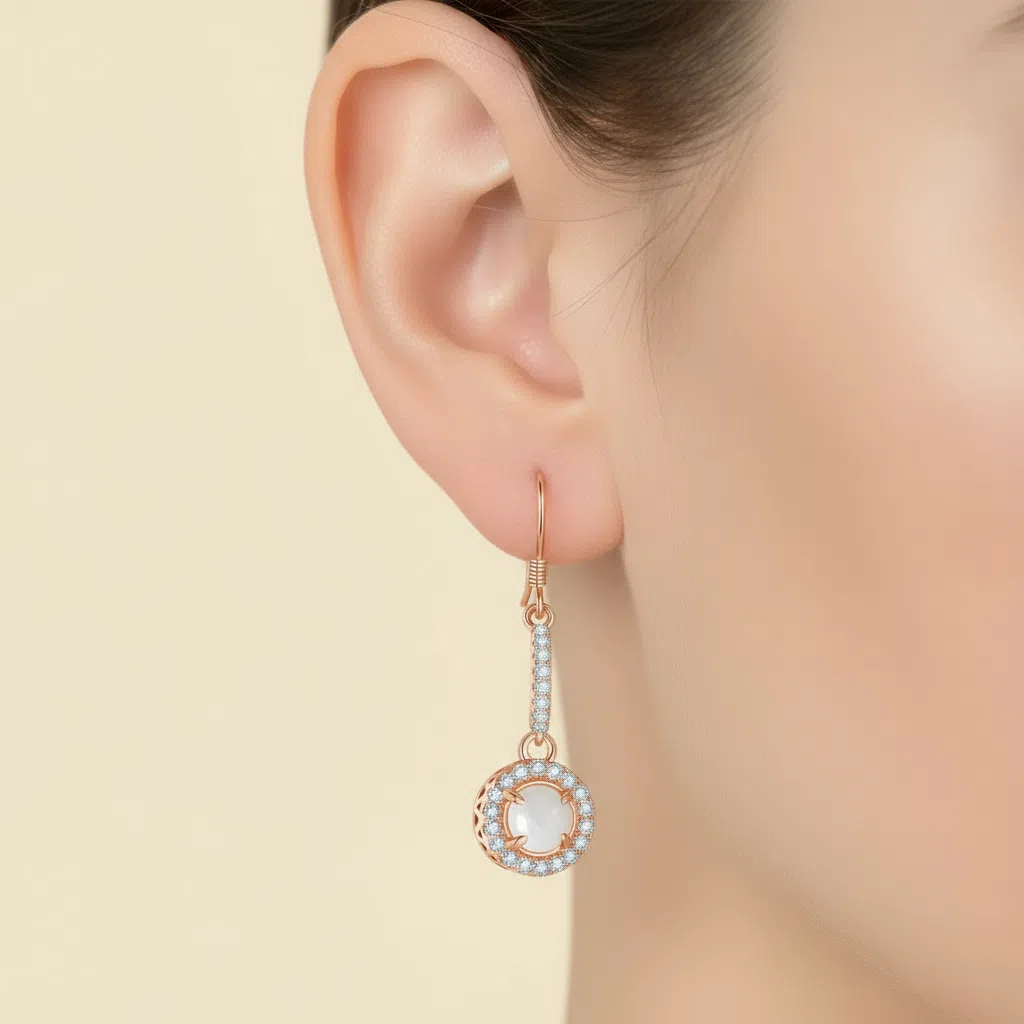 Moonlit Star Gaze - Drop Earrings